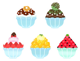 여름 디저트 빙수