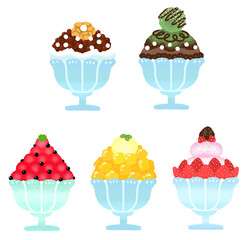 여름 디저트 빙수