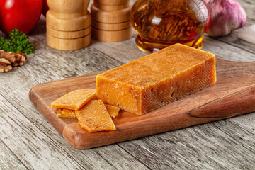 Gourmet hard aged parmesan cheese
