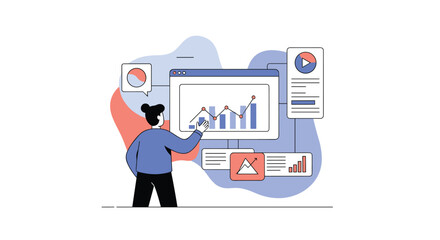 Visualizing Business Performance Metrics and Data Analysis for Strategic Decision Making and Growth