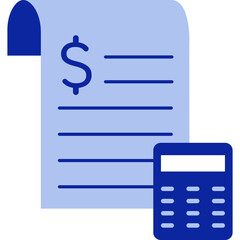 Flat Business Expenses Icon