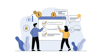Analyzing Financial Growth and Business Development Strategies with Team Collaboration and Market Research Tools