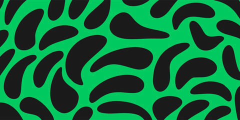 Abstract organic shape background doodle hand drawn background