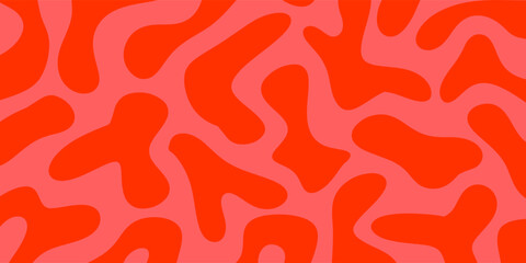 Abstract organic shape background doodle hand drawn background