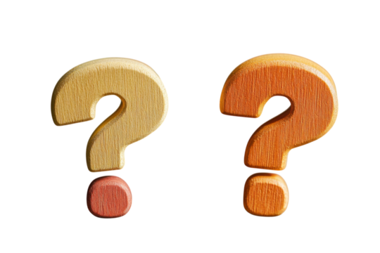 Wooden Question Marks on Black Background Inquiry Doubt Mystery and Contemplation in Wooden Form