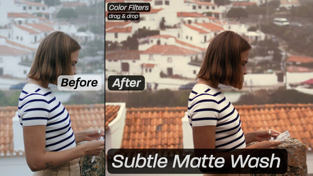 Subtle Matte Wash Color Filters