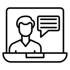 Online Consulting Icon