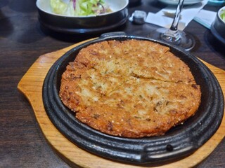 Korean Traditional food Green Bean Pancake Traditional Pizza
