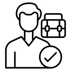 Employee Account Icon