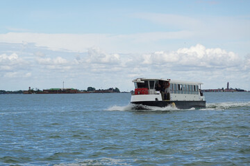 Venetian lagoon, enclosed bay of the Adriatic Sea,  Venice, Italy