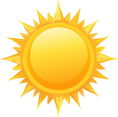 vector sun icon