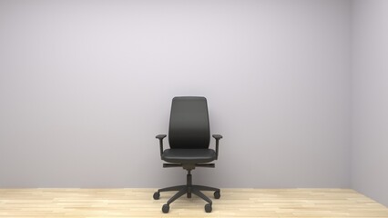 office chair and table