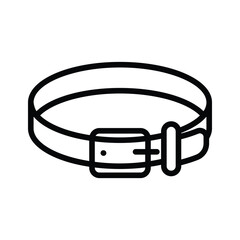 Get your hands on this latest line icon of belt
