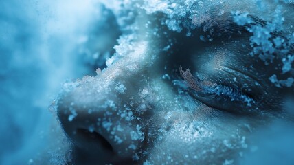 Exploring the concept of cryonics and suspended animation through frozen human stasis and preservation