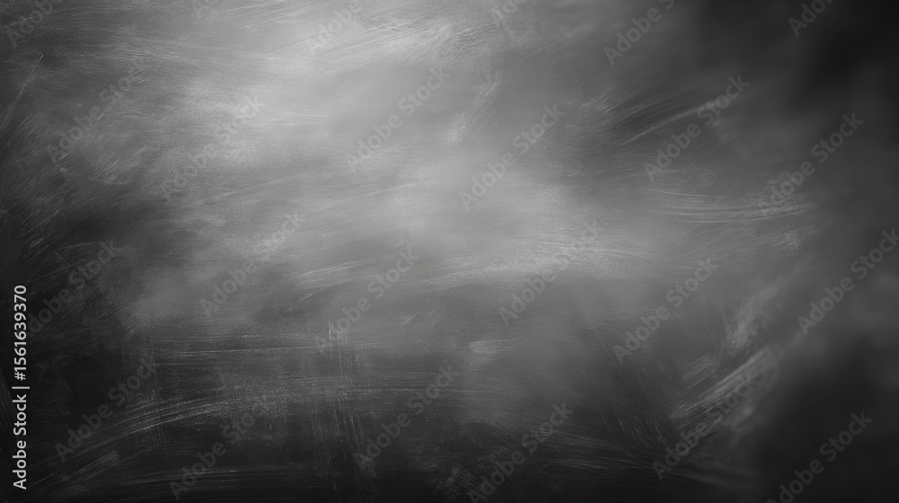 Poster Abstract textured dark background with swirling patterns and smoky effects.