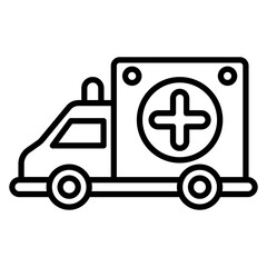Mobile Clinic Icon