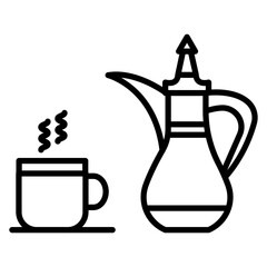 Arabic Coffee Icon