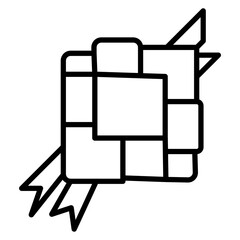 Ketupat Icon