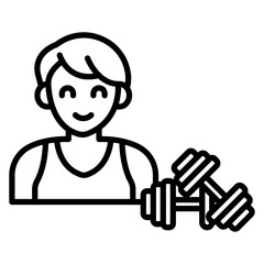 Personal Trainer Icon