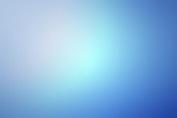 Fototapeta premium Abstract background of light blue shades with glare and bokeh effect.