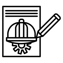 Engineer Sketch Icon