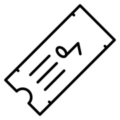 Concert Ticket Icon