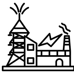 Energy Industry Icon