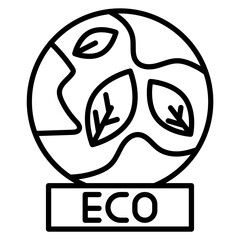 Eco Design Icon