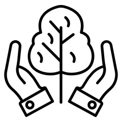 Forest Conservation Icon