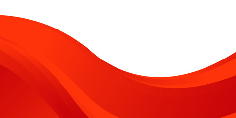 Vector red line background curve element with white space for text and message design, overlapping layers, vector