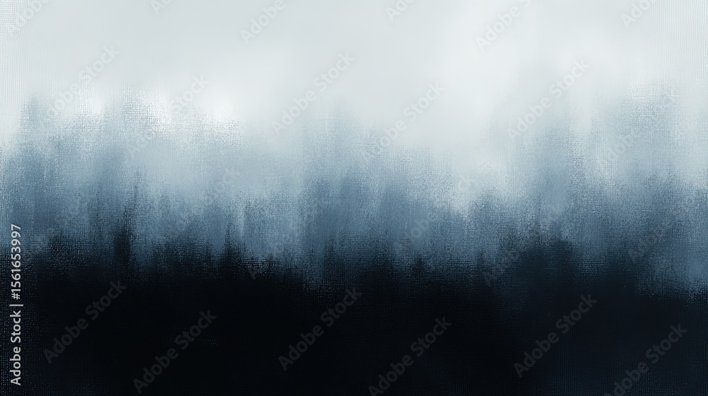 Poster Abstract textured background with gradient tones from light to dark blue and gray.