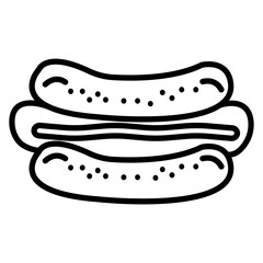 Hot Dog Icon