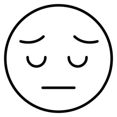 Pensive Face Icon