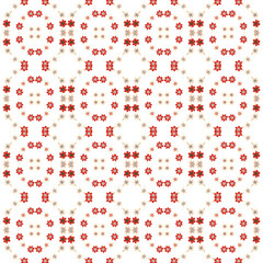 seamless pattern with floral elements