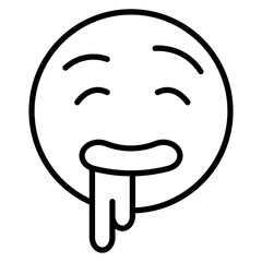 Drooling Face Icon