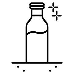 Milk Bottle Icon