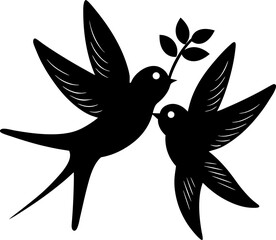 silhouette of a bird