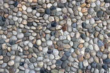 Dalle, pavé, dallage en galets