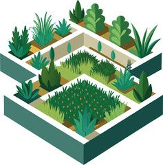 vector illustration of a city