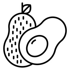 Avocado Icon