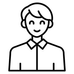 Student Male Icon
