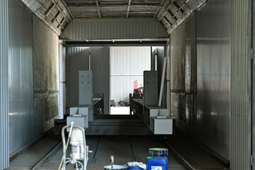 Manufacturing industry plant factory welding turner milling machine operator welder girl woman...