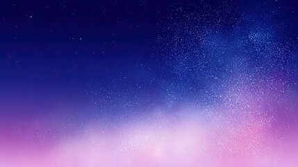 Vibrant Night Sky with Shooting Stars and Colorful Milky Way Galaxy Scene.