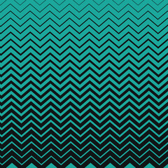 abstract horizontal zigzag lines and teal color background pattern design