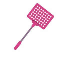 Fly swatter for swatting and killing flies and other flying insects