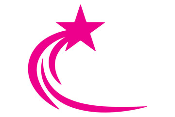 Shooting Stars Vector Illustration Design