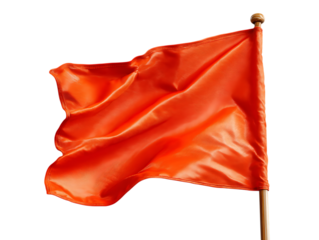 Bright corner flag for soccer field use