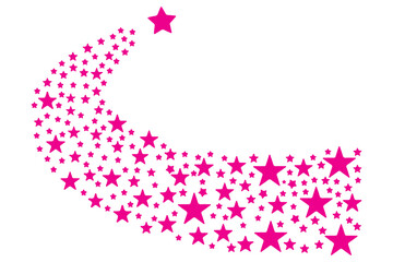 Shooting Stars Vector Illustration Design