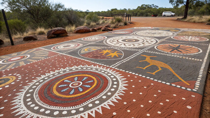 mosaic in the park guell