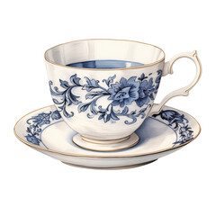porcelain cup and saucer